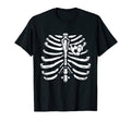 Soccer Player Heart Skeleton Ribs T-Shirt - Graphic Print for Adults - T-Shirt, Sweatshirt, Hoodie