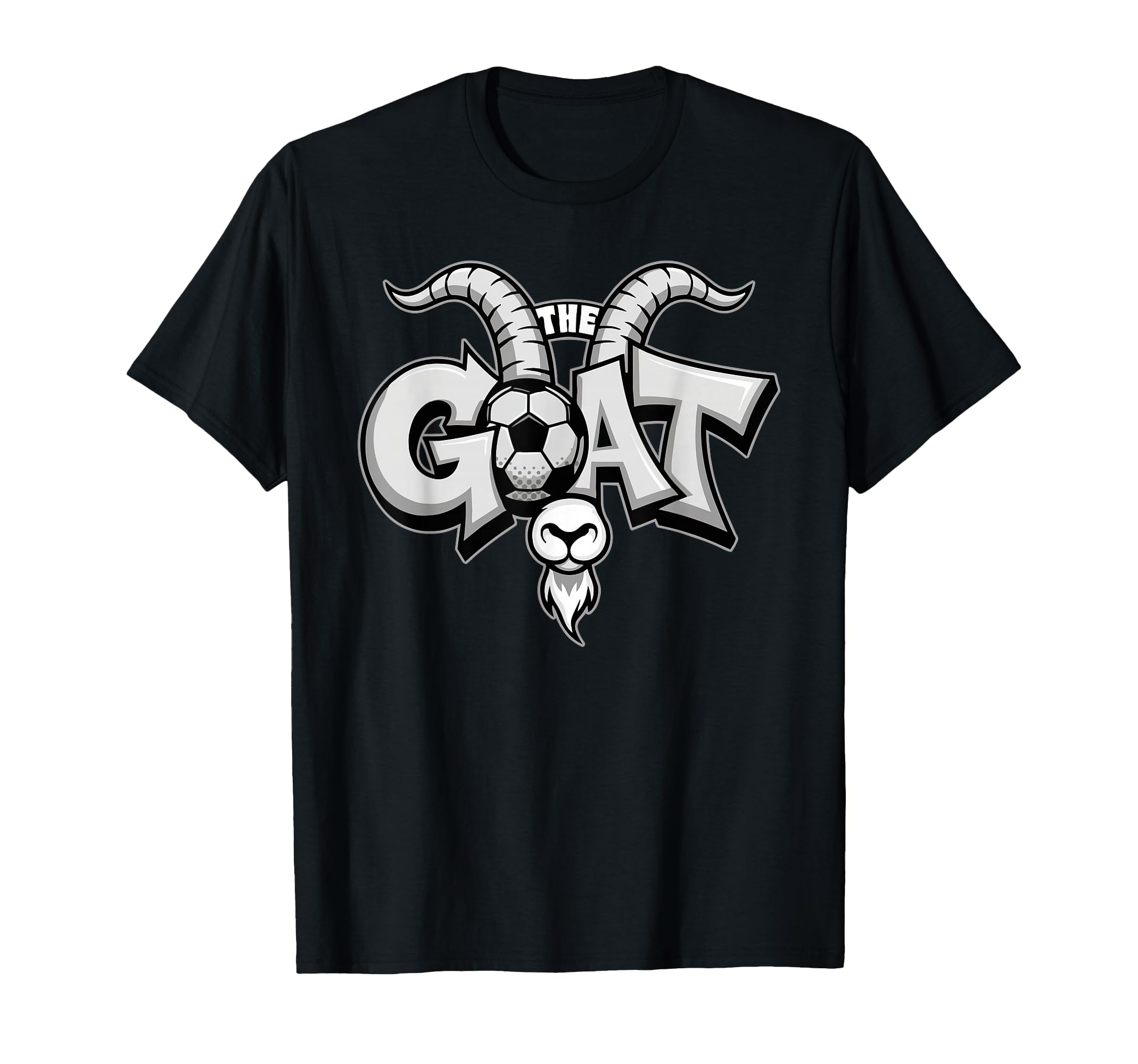 Capricorn Zodiac Symbol Goat Soccer T-Shirt - Novelty Apparel for Adults - T-Shirt, Sweatshirt, Hoodie