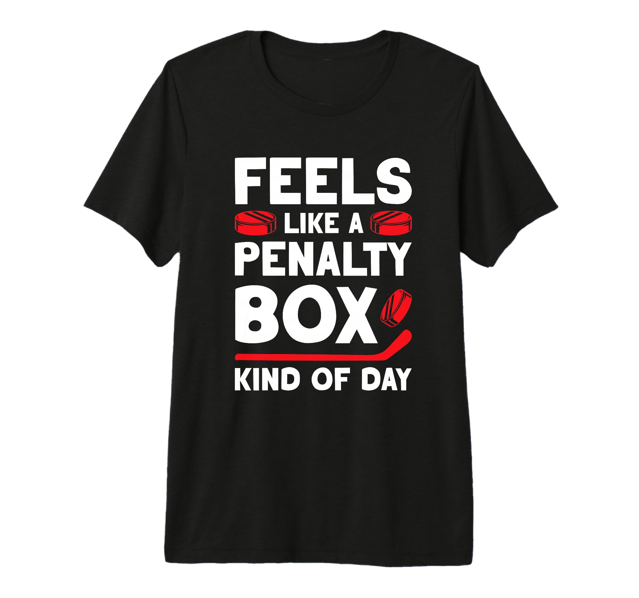 Feels Like Penalty Box Kind Day Tri Blend T-Shirt - Custom Art Print Unisex - T-Shirt, Sweatshirt, Hoodie
