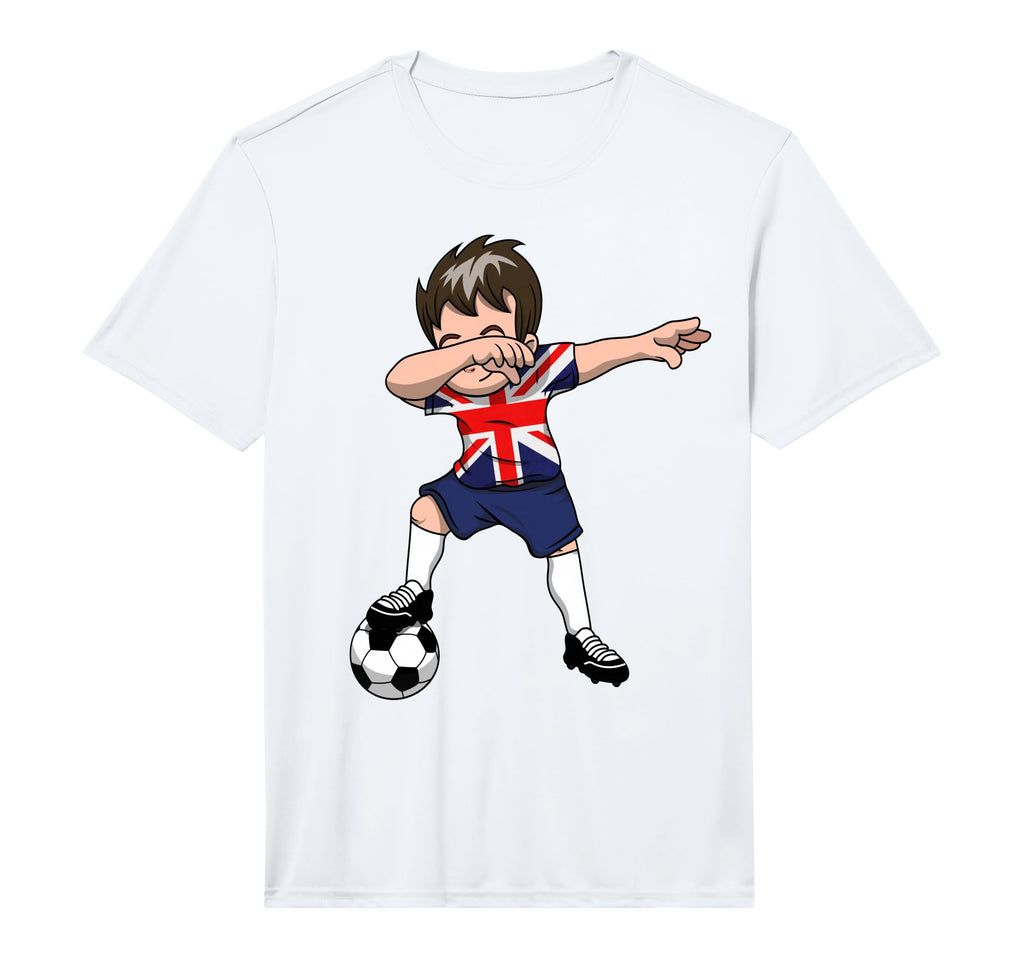 Great Britain British Dabbing Soccer T-Shirt - Graphic Print Men Women - T-Shirt, Sweatshirt, Hoodie