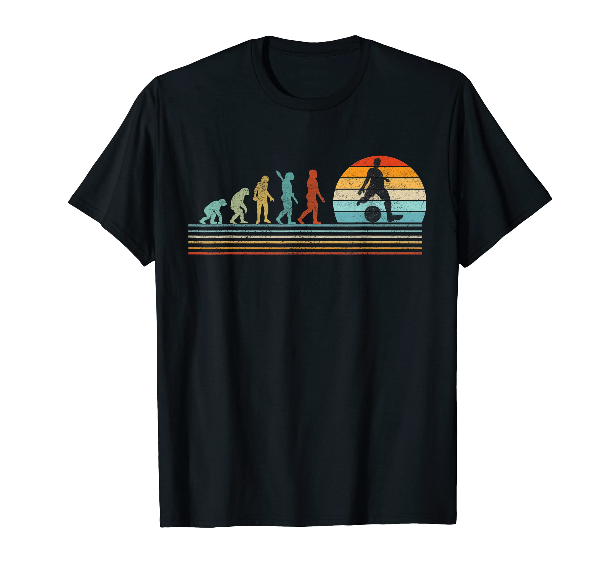 Evolution Soccer Player T-Shirt - Custom Art Print for Adults - T-Shirt, Sweatshirt, Hoodie