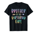 Brother Birthday Tie Dye Colorful T-Shirt - Casual Everyday Wear Men Women - T-Shirt, Sweatshirt, Hoodie