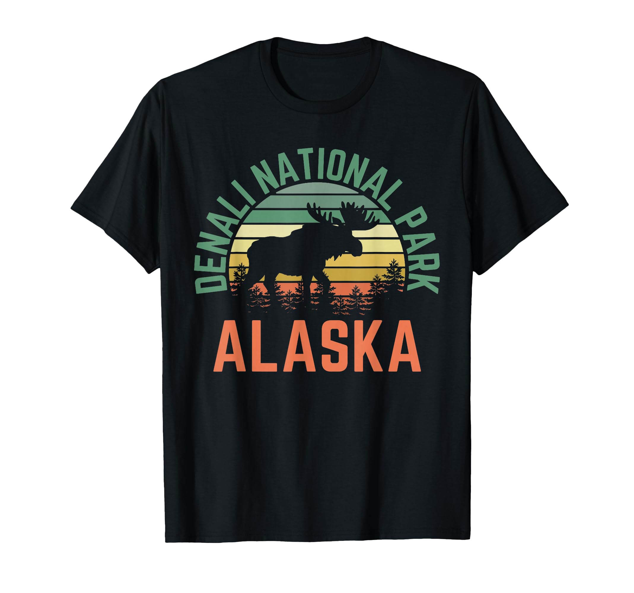 Denali National Park Alaska Usa T-Shirt - Casual Everyday Wear Men Women - T-Shirt, Sweatshirt, Hoodie