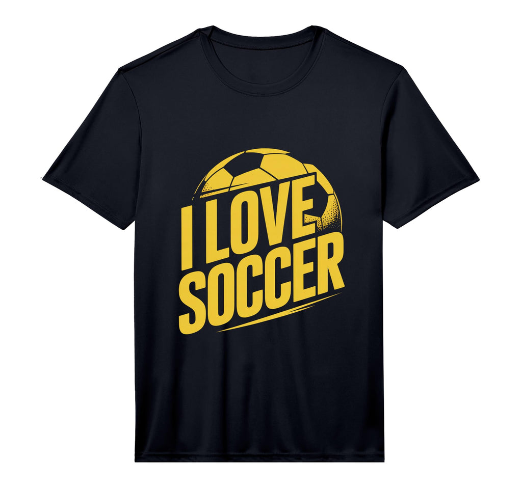 Mens I Love Soccer Enthusiast T-Shirt - Aesthetic Graphic for Adults - T-Shirt, Sweatshirt, Hoodie