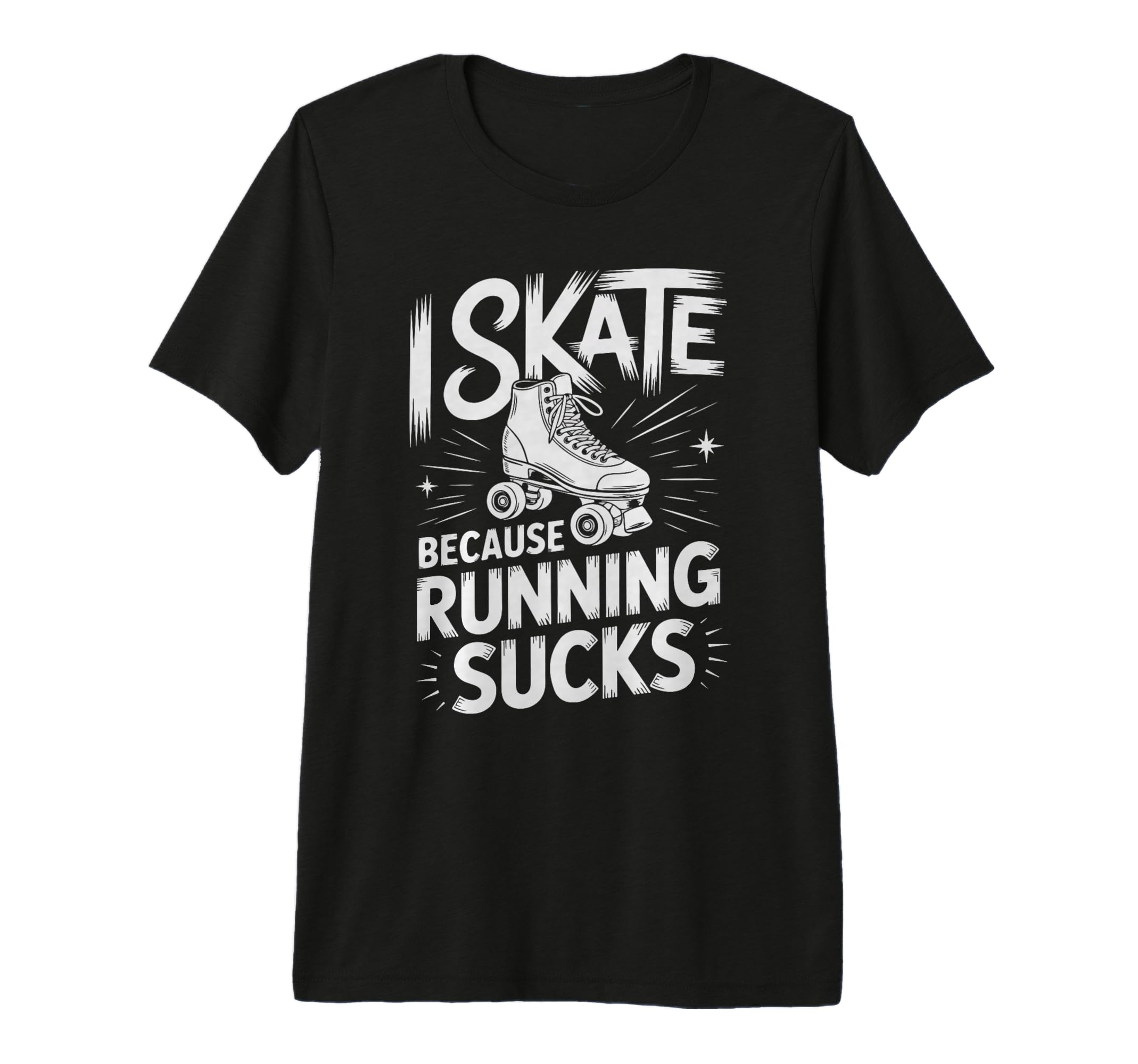 I Skate Because Running Sucks Sunset T-Shirt - Streetwear Style Men Women - T-Shirt, Sweatshirt, Hoodie