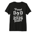 Proud Senior Dad Soccer Class 2026 T-Shirt - Streetwear Style for Adults - T-Shirt, Sweatshirt, Hoodie