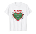 My Heart Is That Field Soccer Fan T-Shirt - Trendy Graphic for Adults - T-Shirt, Sweatshirt, Hoodie