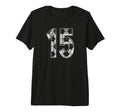 Soccer Number 15 Favorite Player 15 T-Shirt - Fun Novelty Design Unisex - T-Shirt, Sweatshirt, Hoodie