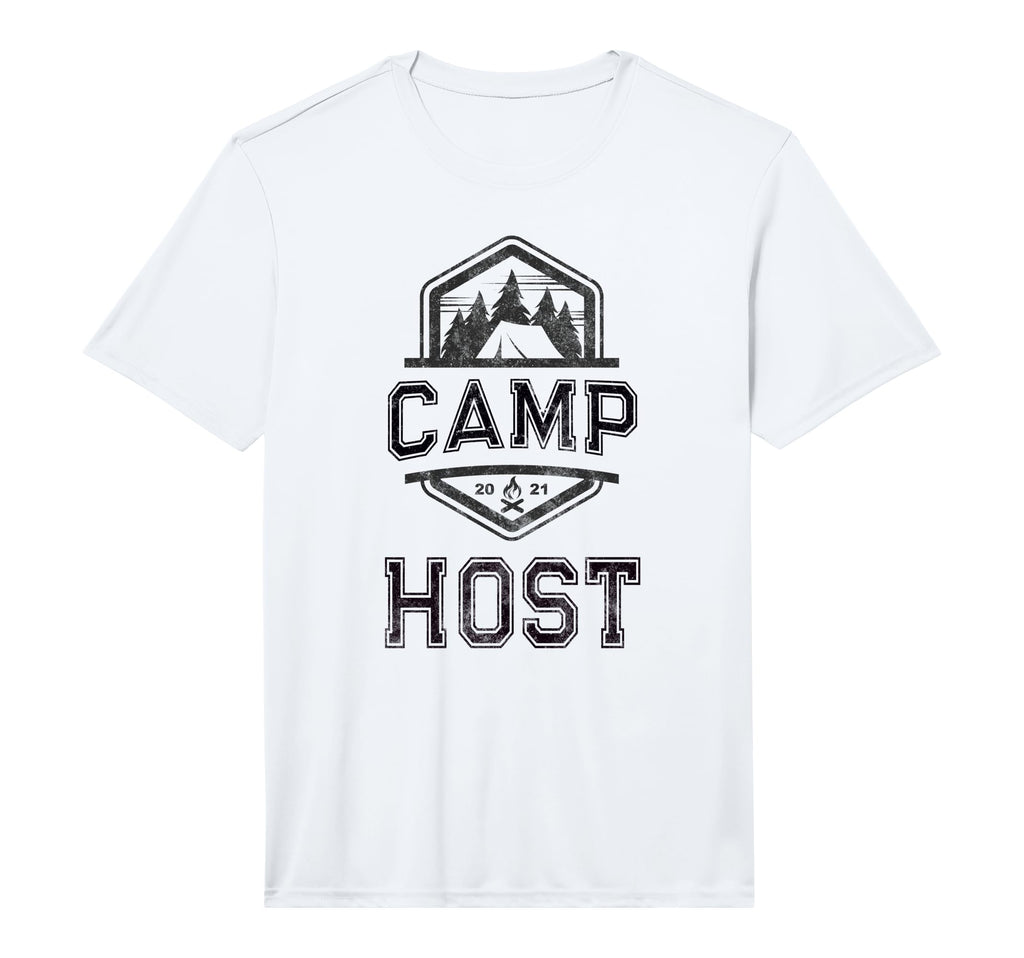 Camp Host Campground Staff Campsite Team T-Shirt - Custom Art Print Unisex - T-Shirt, Sweatshirt, Hoodie