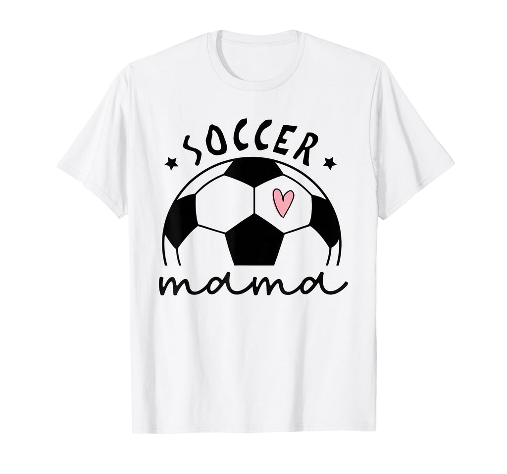 Soccer Mama Heart Ball Game Day T-Shirt - Aesthetic Graphic Men Women - T-Shirt, Sweatshirt, Hoodie