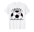 Soccer Mama Heart Ball Game Day T-Shirt - Aesthetic Graphic Men Women - T-Shirt, Sweatshirt, Hoodie