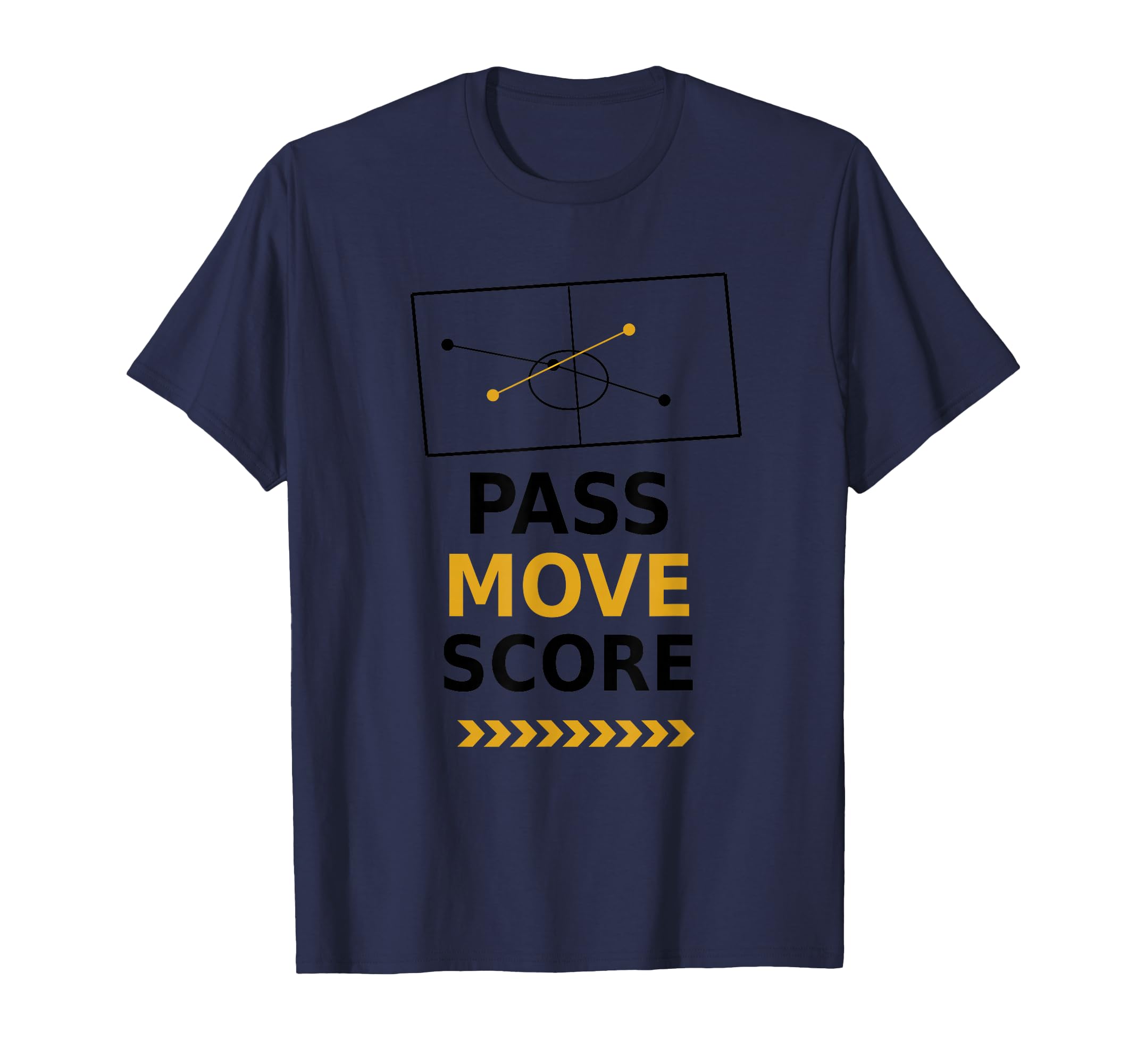 Football Collection Pass Move Score T-Shirt - Custom Art Print Unisex - T-Shirt, Sweatshirt, Hoodie