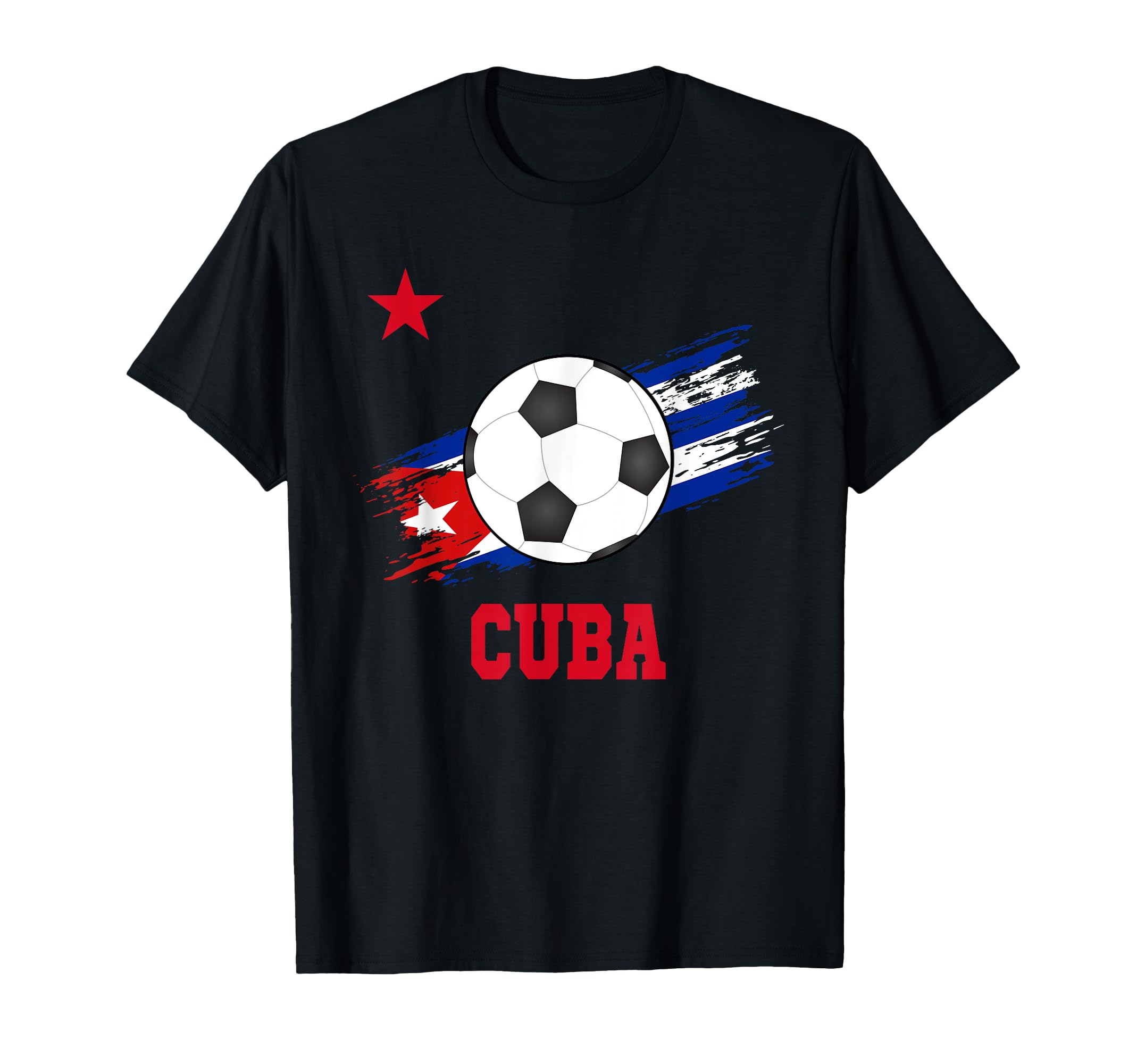 Cuba Soccer Cuban Football Cubano Futbol T-Shirt - Novelty Apparel Unisex - T-Shirt, Sweatshirt, Hoodie
