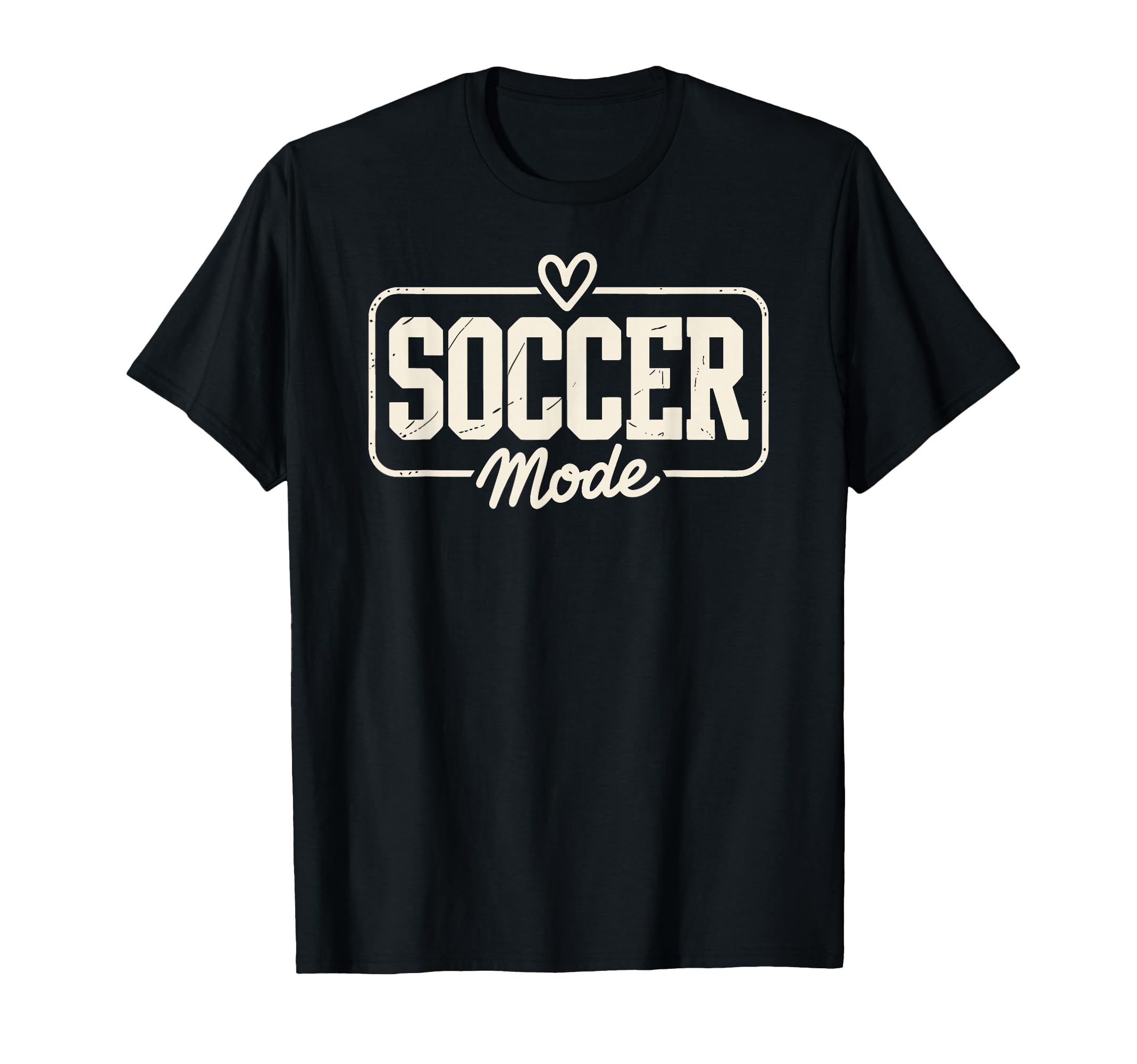 Soccer Mode Fun Heart And Field T-Shirt - Novelty Apparel for Adults - T-Shirt, Sweatshirt, Hoodie