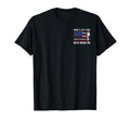Dont Let Old Cowboy Us Flag T-Shirt - Graphic Print Men Women - T-Shirt, Sweatshirt, Hoodie