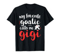 Proud Ice Hockey Goalie Gigi Hockey T-Shirt - Streetwear Style for Adults - T-Shirt, Sweatshirt, Hoodie