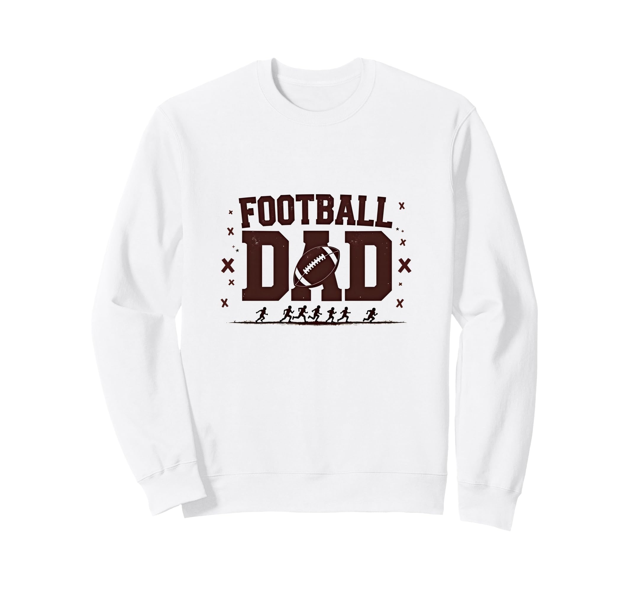 Football Dad Proud Senior Sweatshirt - Casual Everyday Wear Men Women - T-Shirt, Sweatshirt, Hoodie