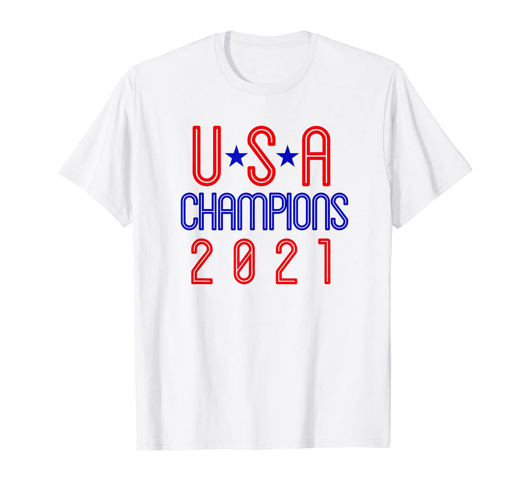 Usa Champions 2021 Soccer Co T-Shirt - Streetwear Style for Adults - T-Shirt, Sweatshirt, Hoodie