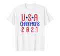 Usa Champions 2021 Soccer Co T-Shirt - Streetwear Style for Adults - T-Shirt, Sweatshirt, Hoodie