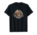 Wwii Pin Up Motorcycle T-Shirt - Casual Everyday Wear Men Women - T-Shirt, Sweatshirt, Hoodie