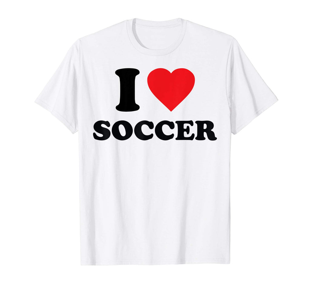 I Love Soccer T-Shirt - Aesthetic Graphic Unisex - T-Shirt, Sweatshirt, Hoodie