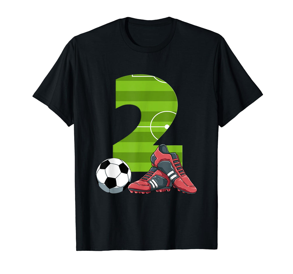 2 Birthday Soccer 2 Year Old T-Shirt - Unique Graphic for Adults - T-Shirt, Sweatshirt, Hoodie