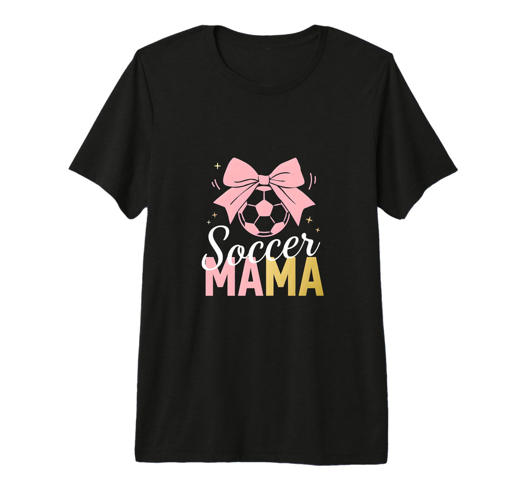 Soccer Mama Bow Soccer Mom Club Tri T-Shirt - Streetwear Style Men Women - T-Shirt, Sweatshirt, Hoodie
