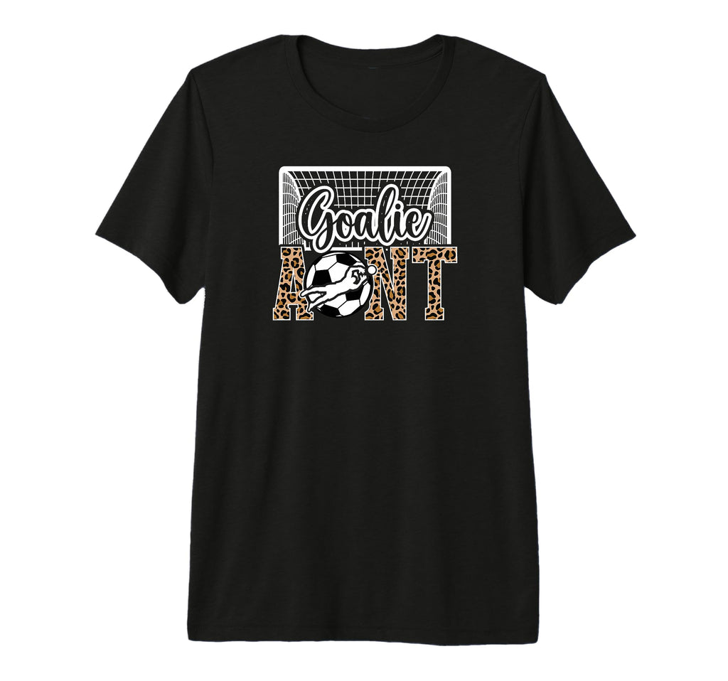 Soccer Goalie Aunt Soccer Keeper Aunt T-Shirt - Minimalist Print Unisex - T-Shirt, Sweatshirt, Hoodie