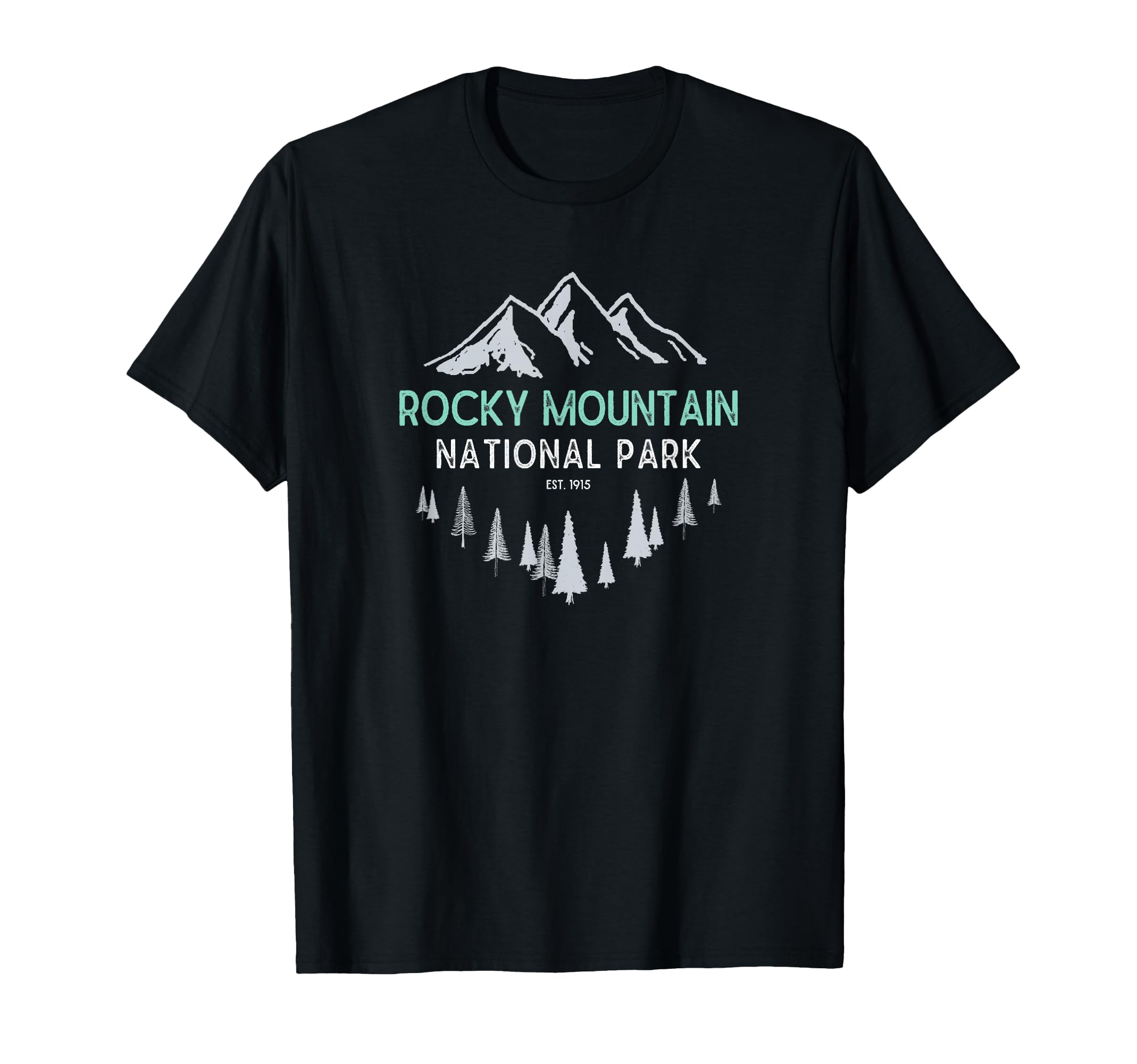 Rocky Mountain National Park T-Shirt - Minimalist Print Men Women - T-Shirt, Sweatshirt, Hoodie