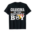 Grandma Birthday Soccer Matching Family T-Shirt - Trendy Graphic Unisex - T-Shirt, Sweatshirt, Hoodie