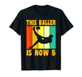 Happy 5Th Birthday 5 Year Old Soccer T-Shirt - Aesthetic Graphic Men Women - T-Shirt, Sweatshirt, Hoodie