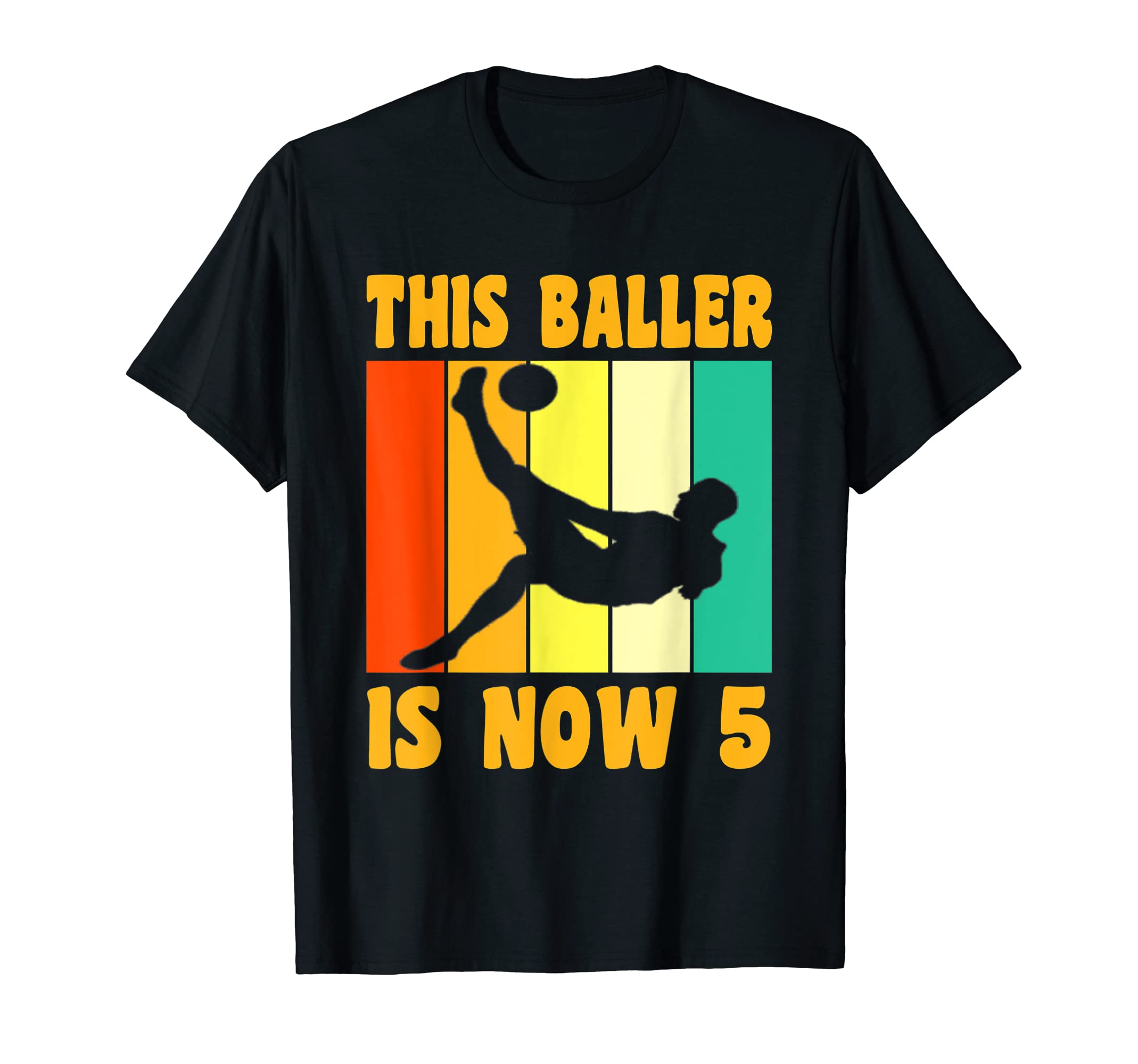 Happy 5Th Birthday 5 Year Old Soccer T-Shirt - Aesthetic Graphic Men Women - T-Shirt, Sweatshirt, Hoodie