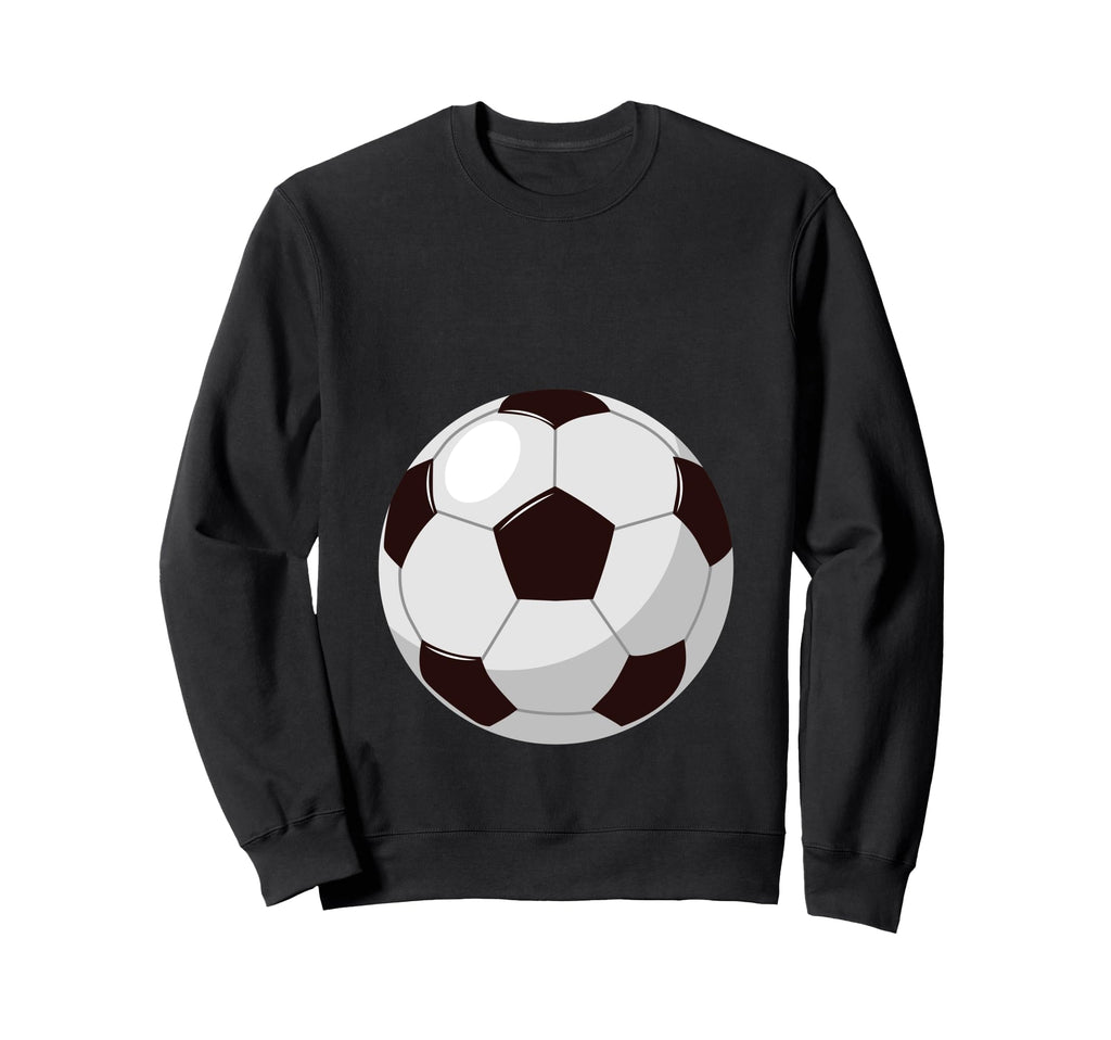 Football Funny Soccer Player Belly Sweatshirt - Graphic Print for Adults - T-Shirt, Sweatshirt, Hoodie