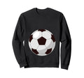 Football Funny Soccer Player Belly Sweatshirt - Graphic Print for Adults - T-Shirt, Sweatshirt, Hoodie