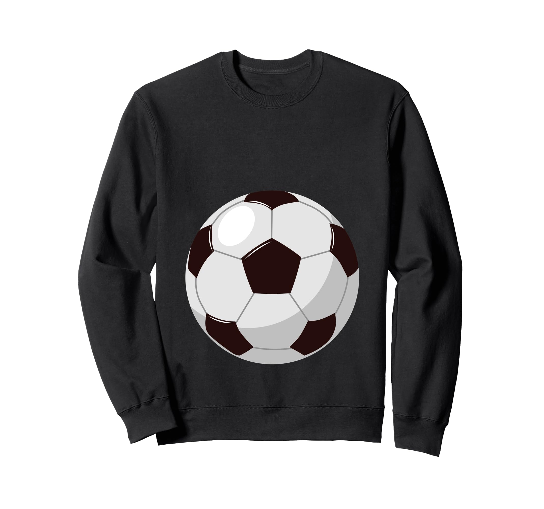 Football Funny Soccer Player Belly Sweatshirt - Graphic Print for Adults - T-Shirt, Sweatshirt, Hoodie
