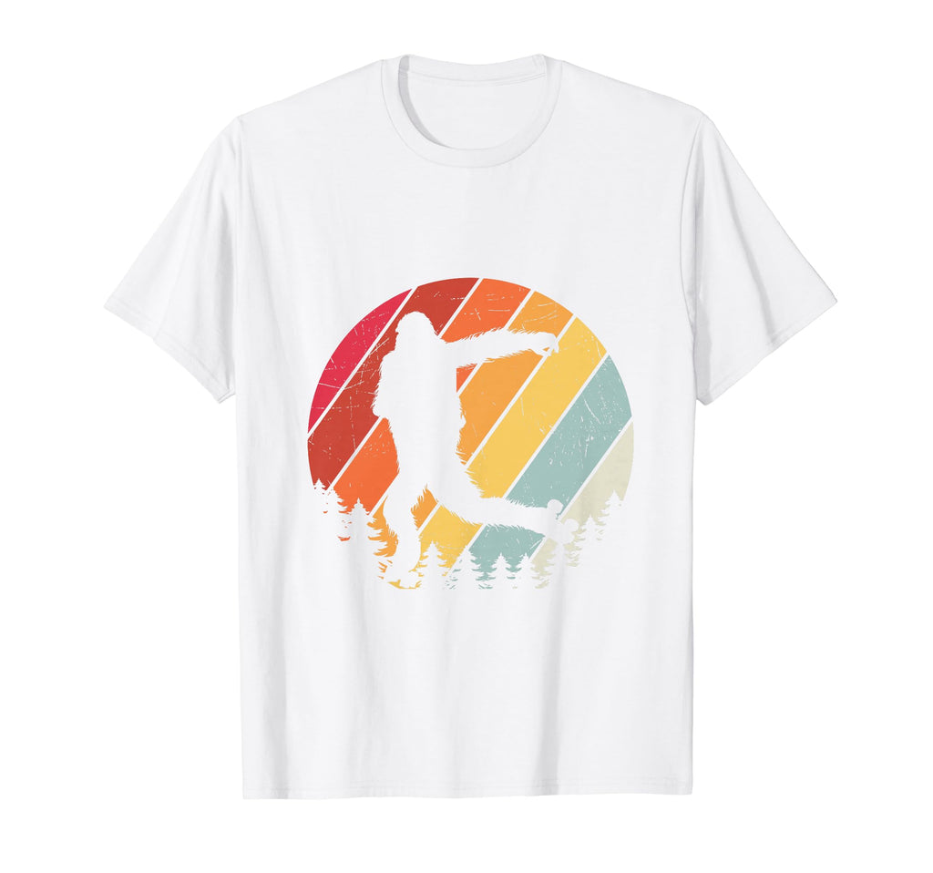 Bigfoot Roller Skates Fun Skating T-Shirt - Minimalist Print Men Women - T-Shirt, Sweatshirt, Hoodie