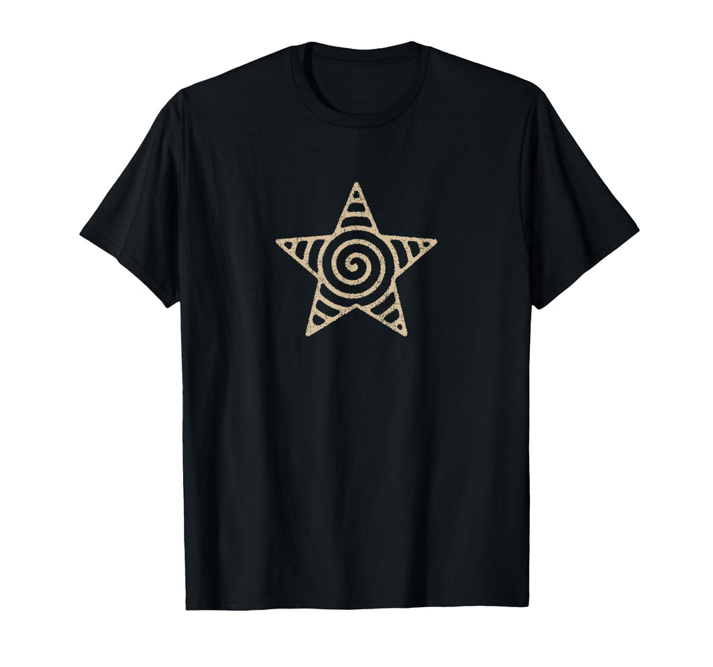 Spiral Star Y2K Grunge 90S T-Shirt - Custom Art Print Unisex - T-Shirt, Sweatshirt, Hoodie
