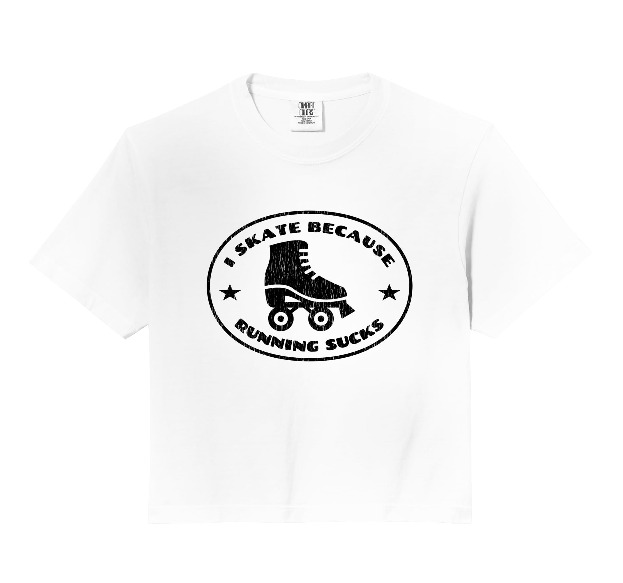 Roller Skater I Skate Because Sweatshirt - Aesthetic Graphic Men Women - T-Shirt, Sweatshirt, Hoodie