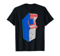 Distressed 80S Arcade Cabinet Game T-Shirt - Custom Art Print for Adults - T-Shirt, Sweatshirt, Hoodie