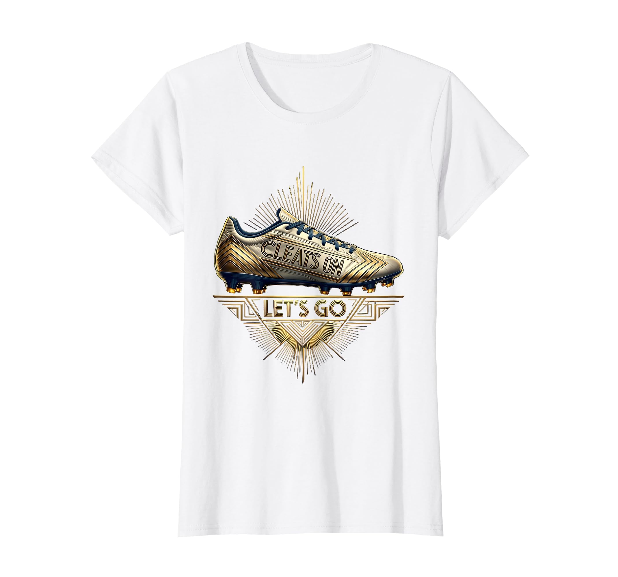 Cleats Lets Go Soccer T-Shirt - Custom Art Print Unisex - T-Shirt, Sweatshirt, Hoodie