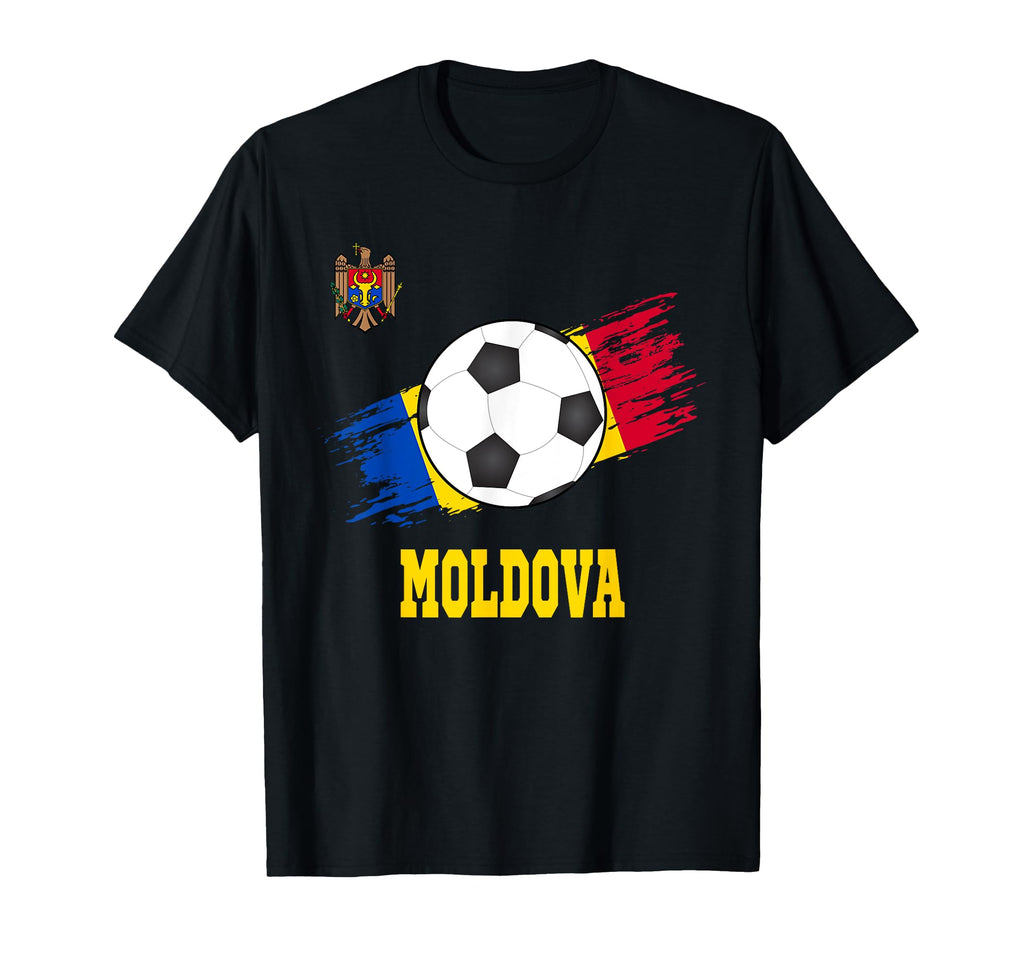 Moldova Soccer Moldovan Football Moldova T-Shirt - Custom Art Print Unisex - T-Shirt, Sweatshirt, Hoodie