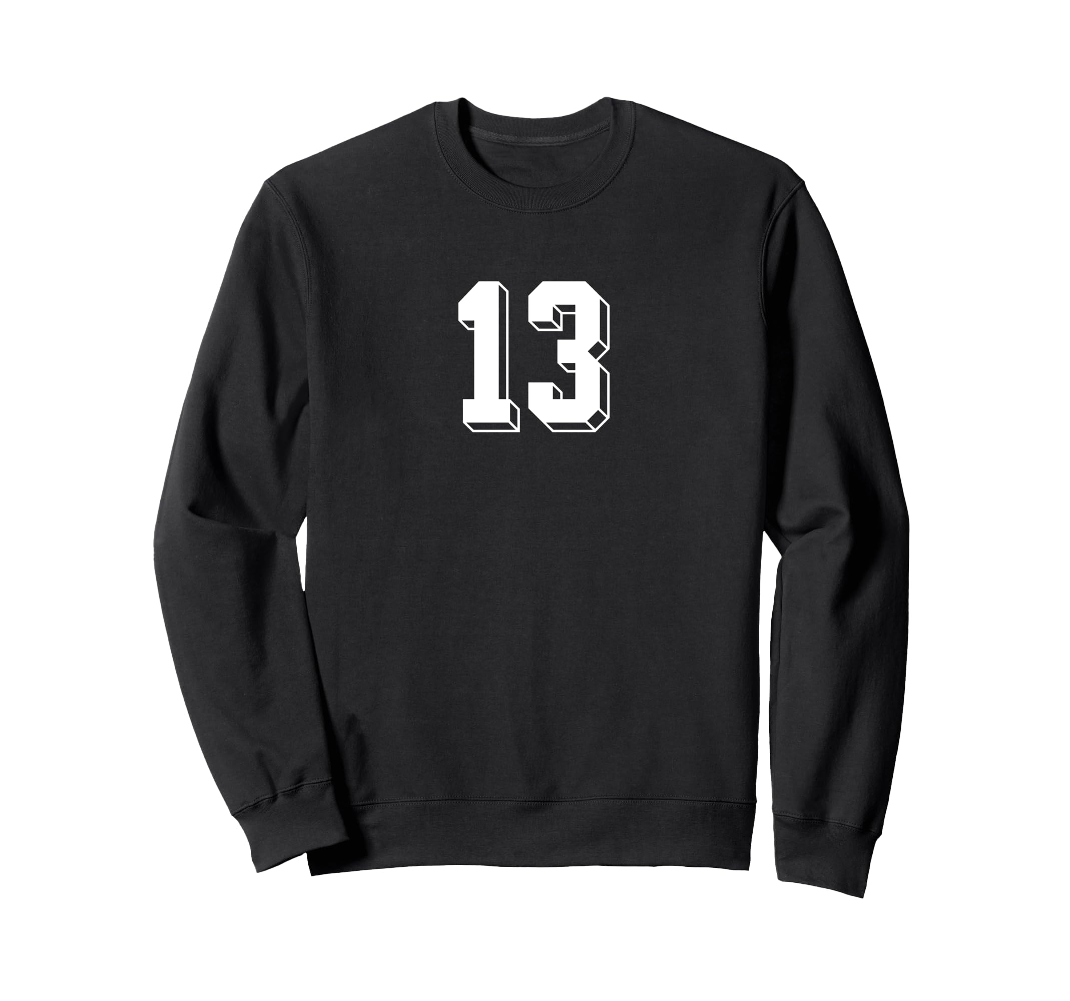 Number 13 80S 90S Soccer Team Sweatshirt - Custom Art Print for Adults - T-Shirt, Sweatshirt, Hoodie