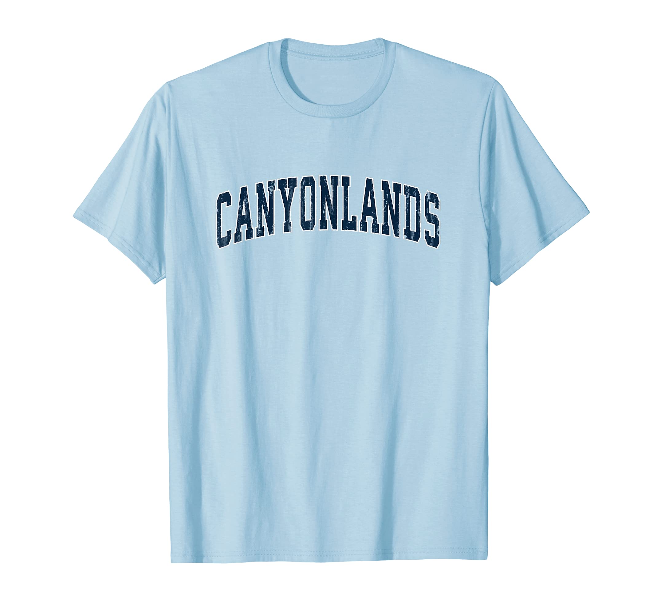 Canyonlands National Park Sports Navy T-Shirt - Streetwear Style for Adults - T-Shirt, Sweatshirt, Hoodie