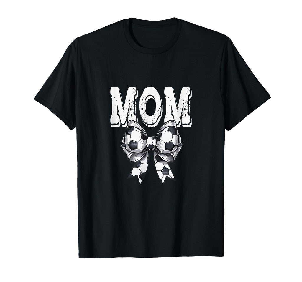 Coquette Soccer Bow Mom Sister T-Shirt - Aesthetic Graphic Men Women - T-Shirt, Sweatshirt, Hoodie