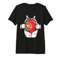 Superhero Flag Portugal Love Sports T-Shirt - Trendy Graphic for Adults - T-Shirt, Sweatshirt, Hoodie