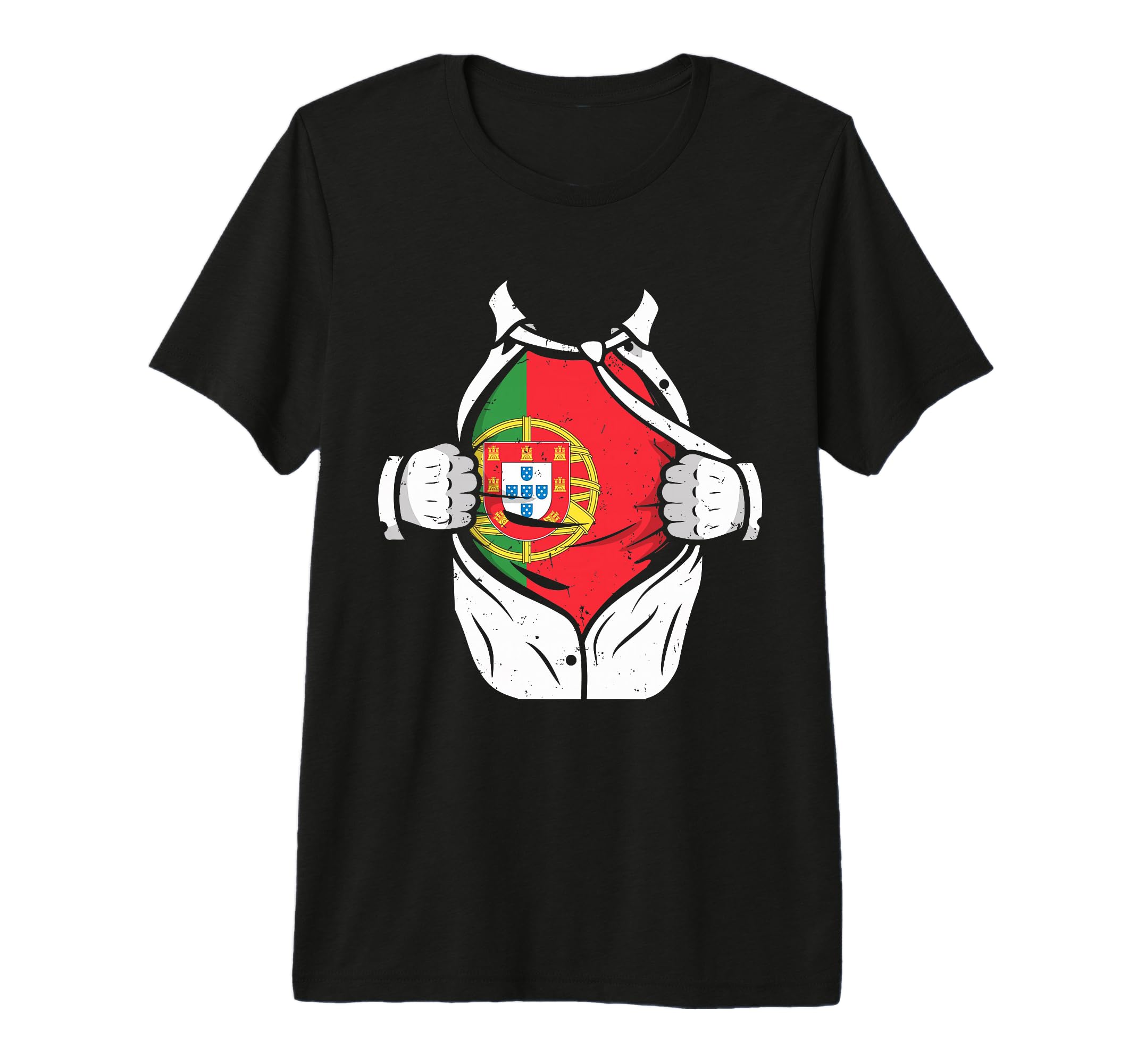 Superhero Flag Portugal Love Sports T-Shirt - Trendy Graphic for Adults - T-Shirt, Sweatshirt, Hoodie