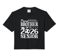 Proud Brother 2026 Senior Soccer Sweatshirt - Trendy Graphic for Adults - T-Shirt, Sweatshirt, Hoodie