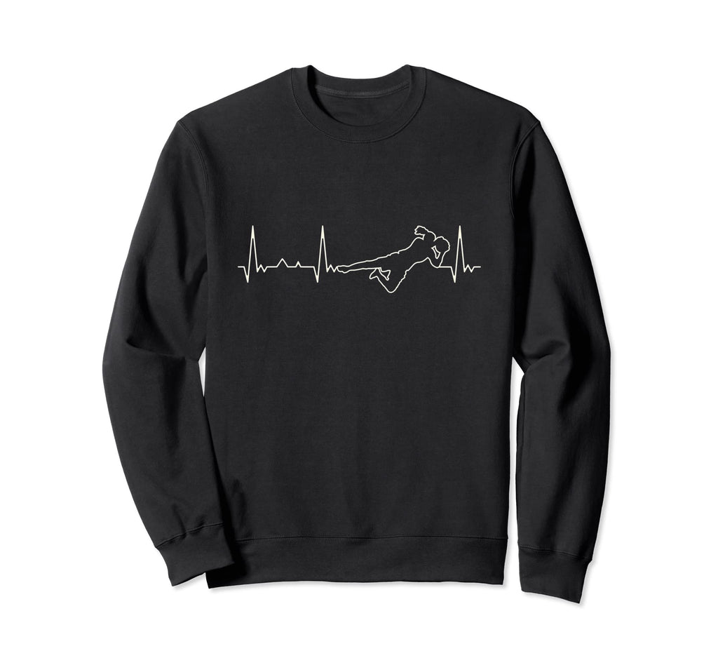 Funny Heartbeat Soccer Goalie Saving Sweatshirt - Trendy Graphic Men Women - T-Shirt, Sweatshirt, Hoodie