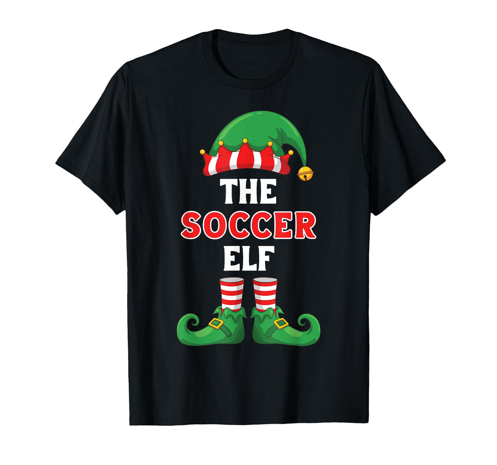 Soccer Elf Soccer Fan Mom Dad Player T-Shirt - Fun Novelty Design Unisex - T-Shirt, Sweatshirt, Hoodie
