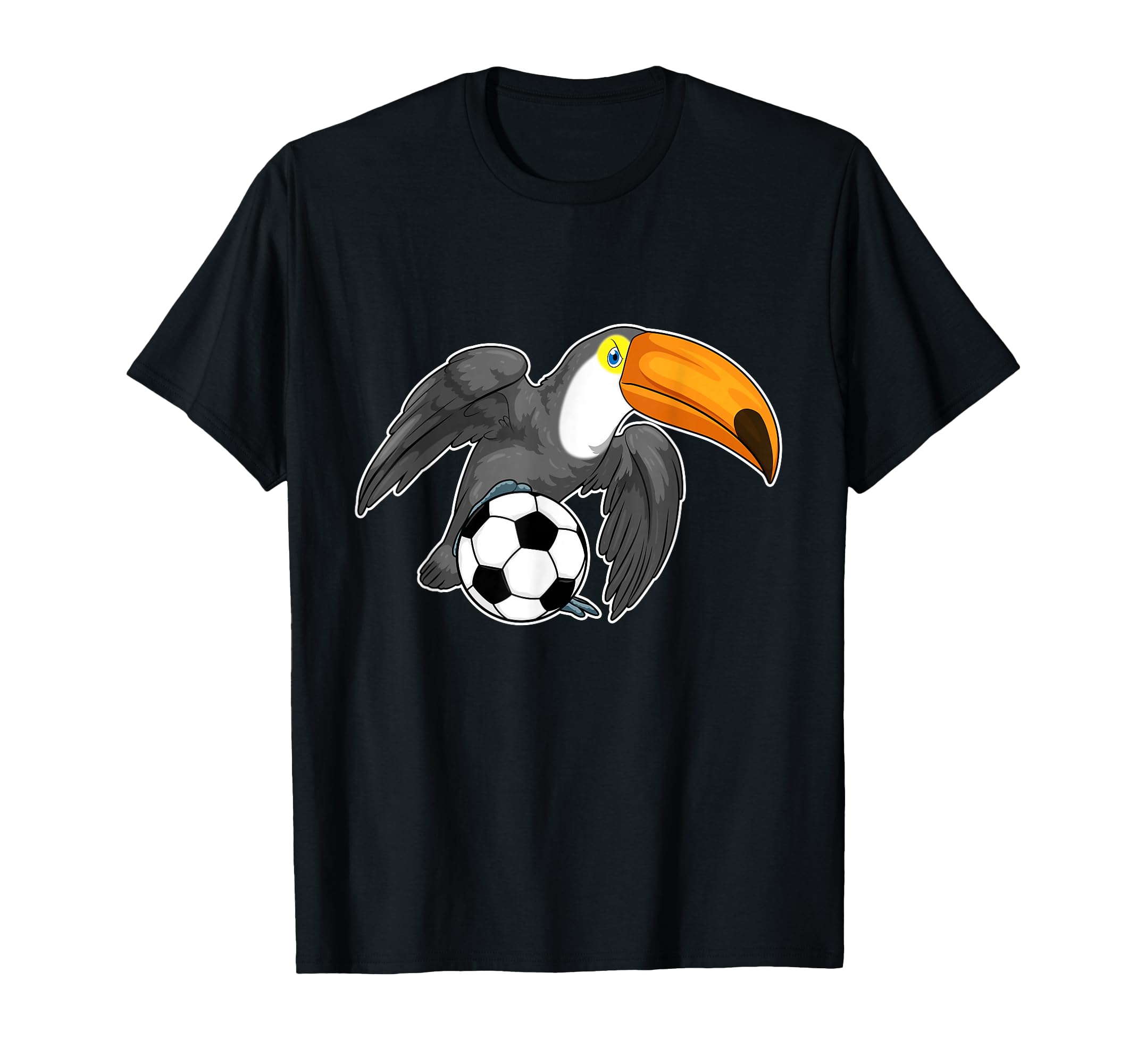 Toucan Soccer Player Soccer Sports T-Shirt - Trendy Graphic Unisex - T-Shirt, Sweatshirt, Hoodie